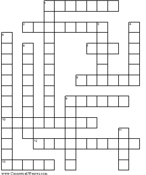 cloud crossword puzzle