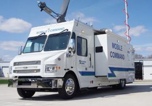 Mobile Command Vehicle Equipped With Weather Station Dispatched to Storm-Hit Areas