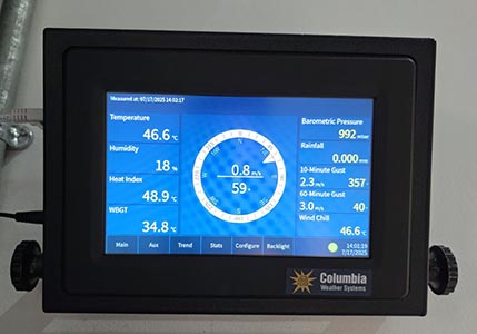 Columbia Weather Systems Weather Display Console