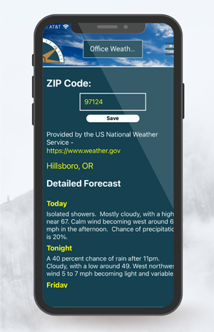 CWS Weather Monitor App