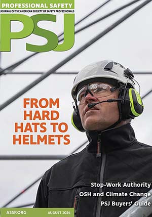 Professional Safety Journal magazine