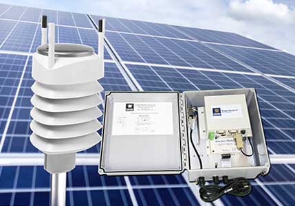 Solar 1 weather monitoring system with Orion sensor module and weatherproof enclosure